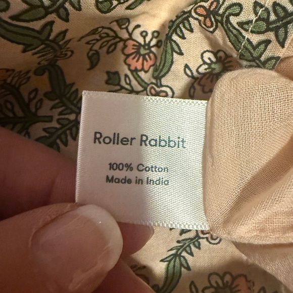 Roller Rabbit Cream Tiered Ruffled Sundress - Picture 8 of 8